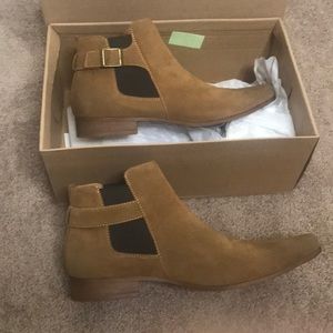 Men’s Suede Chelsea Boots